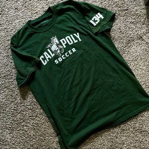 Cal Poly Soccer T-shirt, size L
